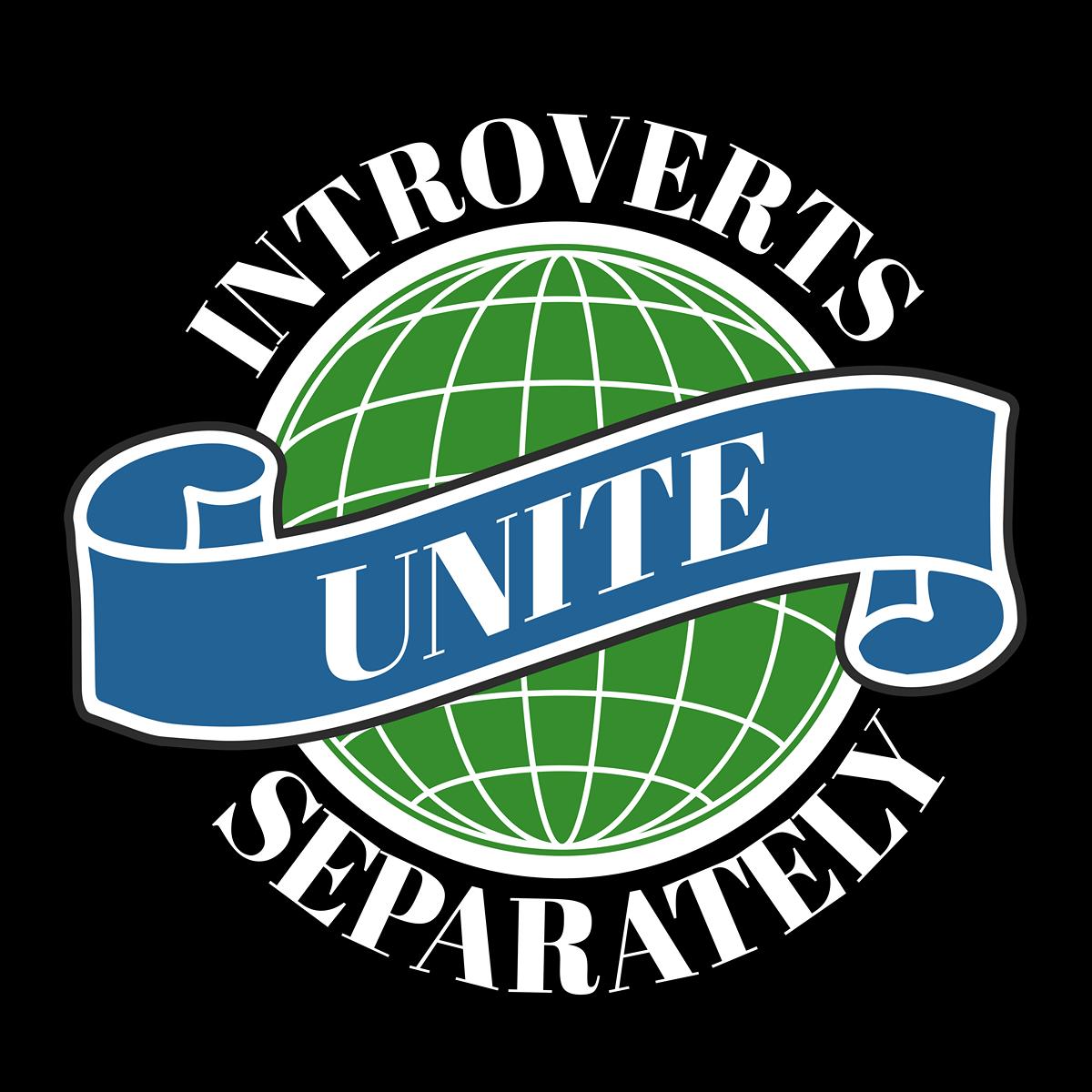 Introverts Unite Separately Tee - The Cranky Cupcake